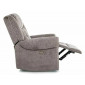 Крісло реклайнер електричне Parys Raven Сіра тканина / Чорний каркас