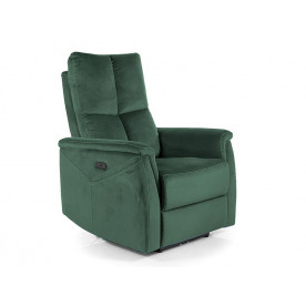 Крісло розкладне NEPTUN M VELVET (функція масажу) зелене BL.78