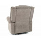 Крісло реклайнер електричне Parys Raven Сіра тканина / Чорний каркас