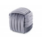 Пуф BRUNI VELVET сірий Тк.252 BRUNIVSZ