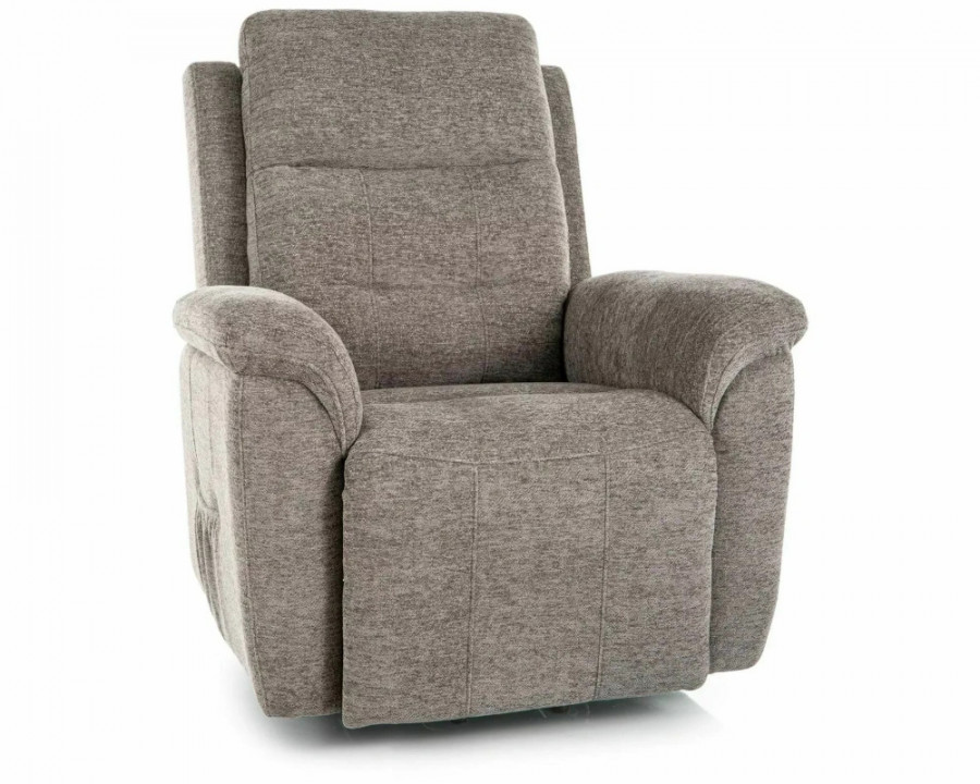 Крісло-вертикалізатор Morgan Raven Сіра тканина / Чорний каркас