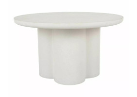 Стіл журнальний кавовий Rosalia ø80 см Екрю