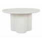 Стіл журнальний кавовий Rosalia ø80 см Екрю
