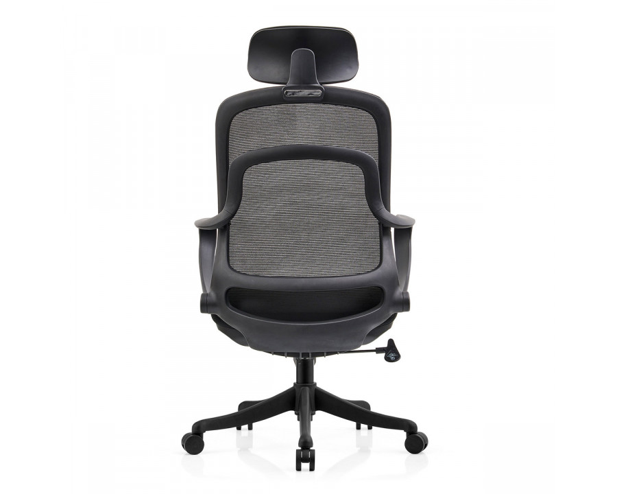 Крісло комп'ютерне COLE чорне/чорний каркас