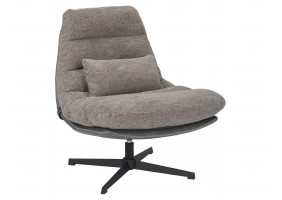 Крісло FELICIA RAVEN сіре 07 / шкіра синт. сіре Тк.243 FELICIARSZ