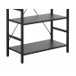 Стелаж LOFT R4 Чорний 115х60х30 LOFTR4C