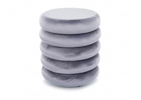 Пуф CALVI VELVET сірий Тк.252 CALVIVSZ