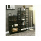 Стелаж LOFT R4 Чорний 115х60х30 LOFTR4C