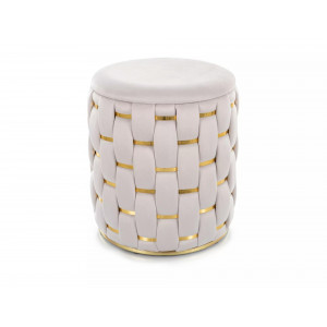 Пуф TIARA VELVET світлий беж Тк.250 TIARAVJBE