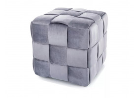 Пуф CASEL VELVET сірий Тк.252 CASELVSZ