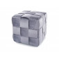 Пуф CASEL VELVET сірий Тк.252 CASELVSZ