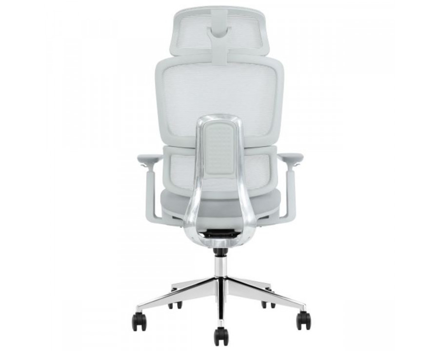 Крісло офісне WALTER сіра тканина/алюміній