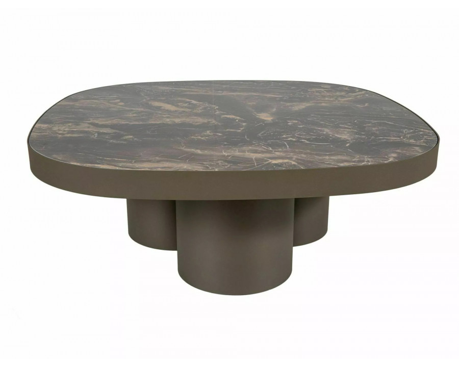 Стіл журнальний кавовий Stella A 100×100 см Чорний