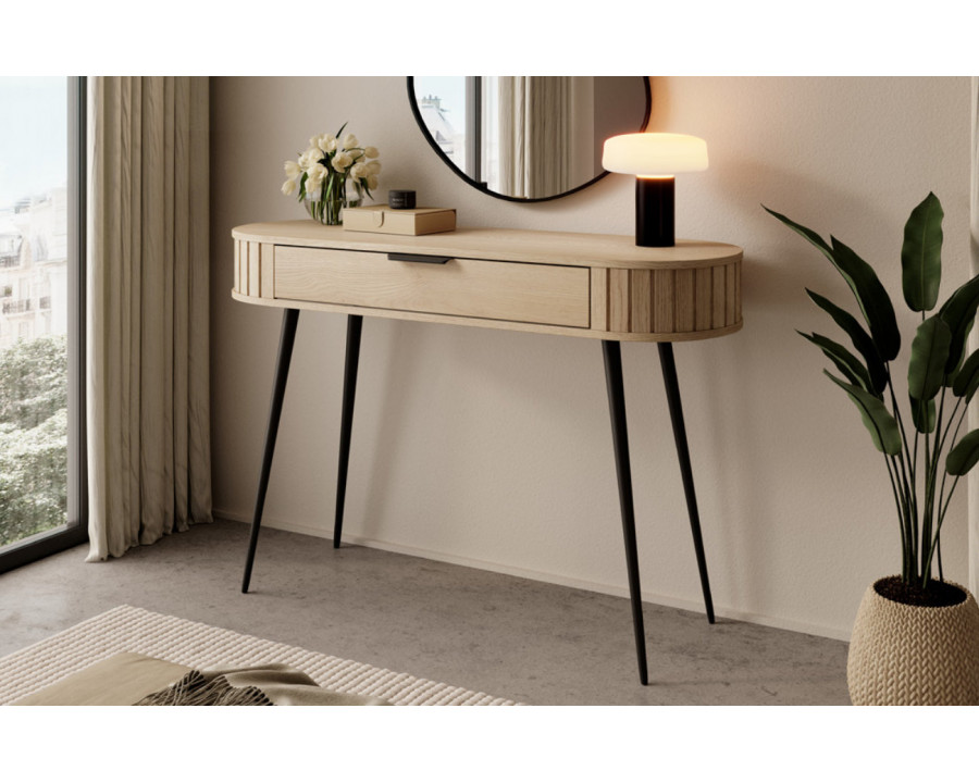 Стіл туалетний Лові / Lovi 1S/120 з 1 шухлядою Дуб кремона