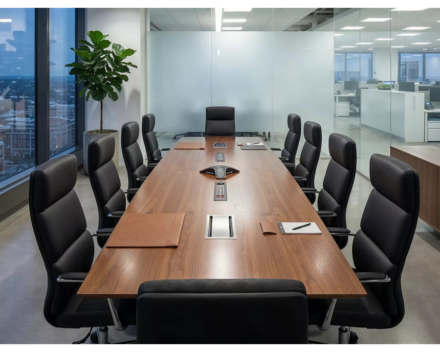 Крісло офісне комп'ютерне поворотне Q-03 Чорна екошкіра / Хром каркас