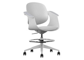 Крісло офісне ARLEN сіре / сіра тканина / сірий каркас