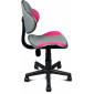 Крісло Q-G2 Сірий / Рожевий