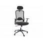 Комп'ютерне крісло Q-050 чорне OBRQ050C