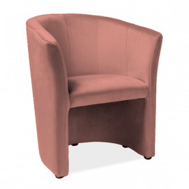 Крісло TM-1 Velvet Античний Рожевий