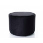 Пуф DOTI A VELVET чорний BL.19 d.43 DOTIAV19