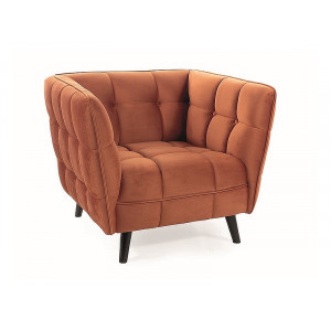 Крысло CASTELLO 1 VELVET цинамон/венге BL.4215