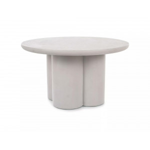 Журнальний столик ROSALIA світло-сірий d.80 ROSALIAJSZ