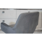 Крісло Соната сірий Тканина 770x790x850 Метал ноги срібло