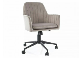 Комп'ютерне крісло Q-886 VELVET Темно-бежевий BLUVEL 40 OBRQ886VCBE