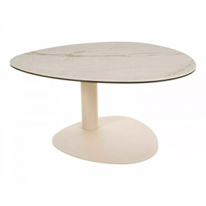 Стіл журнальний кавовий Ciao A ø74 см Беж / Кашемір