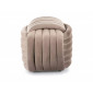 Пуф BRUNI VELVET темний беж Тк.251 BRUNIVCB