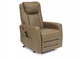 Складне крісло ADONIS (функція "вертикальне положення") штучна шкіра BUFFALO Оливковий 10
