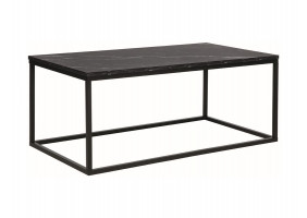 Журнальний столик ROSSI A чорний ефект мармуру/чорний