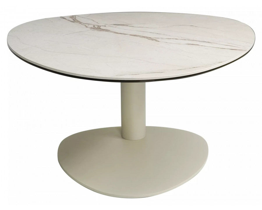 Стіл журнальний кавовий Ciao A ø74 см Беж / Кашемір