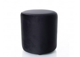 Пуф DOTI C VELVET чорний BL.19 d.33 DOTICV19