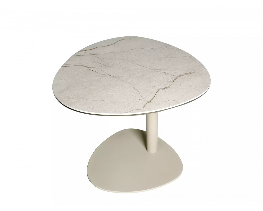 Стіл журнальний кавовий Ciao B ø58 см Беж / Кашемір