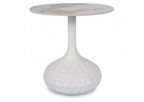 Журнальний стіл SALO B білий d.50*49 SALOBB