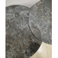 Журнальний столик VIRGINIA B Чорний глянець / Коричневий мат 60 x 43,5 см.