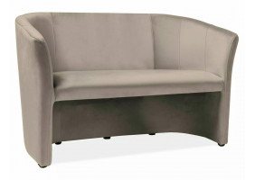 Софа TM-2 VELVET темний беж / венге BL.40 TM2V40