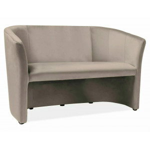 Софа TM-2 VELVET темний беж / венге BL.40 TM2V40