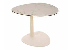 Стіл журнальний кавовий Ciao B ø58 см Беж / Кашемір