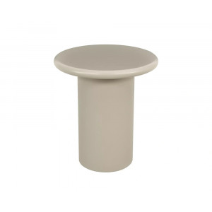 Стіл журнальний кавовий Tip ø45 см Темний беж