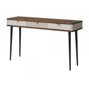 Туалетний столик MARLY REG 15 130х82х40 кашемір / горіх Туалетний столик MARLY REG 15 130х82х40 кашемір / горіх