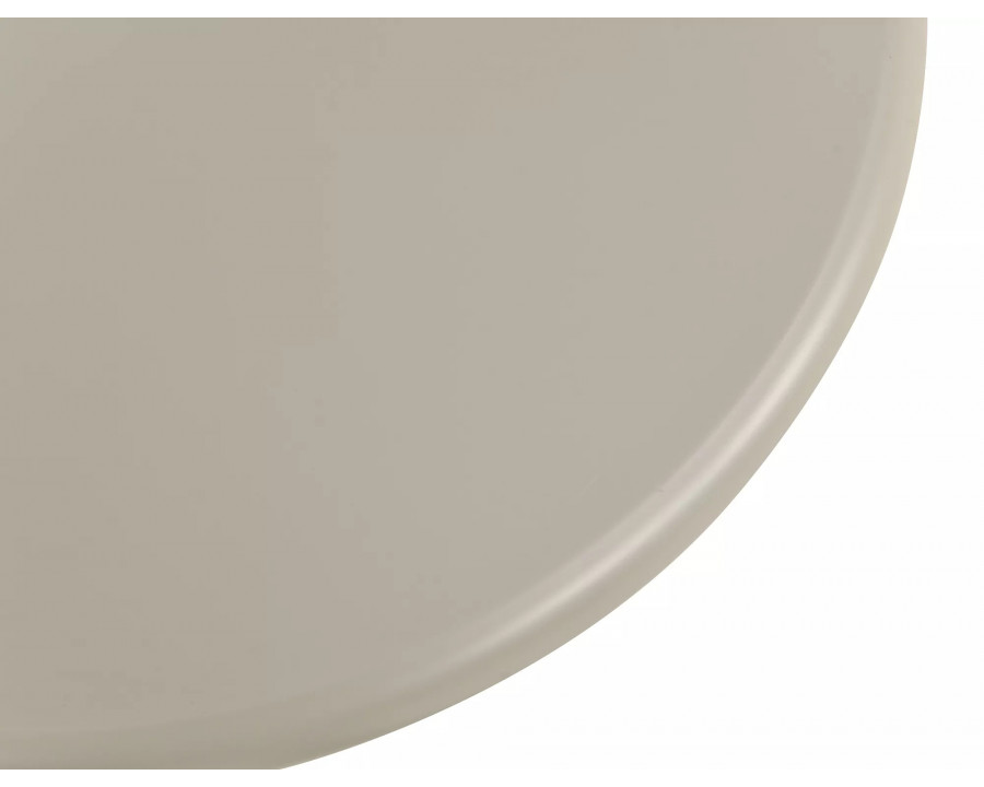 Стіл журнальний кавовий Tip ø45 см Темний беж