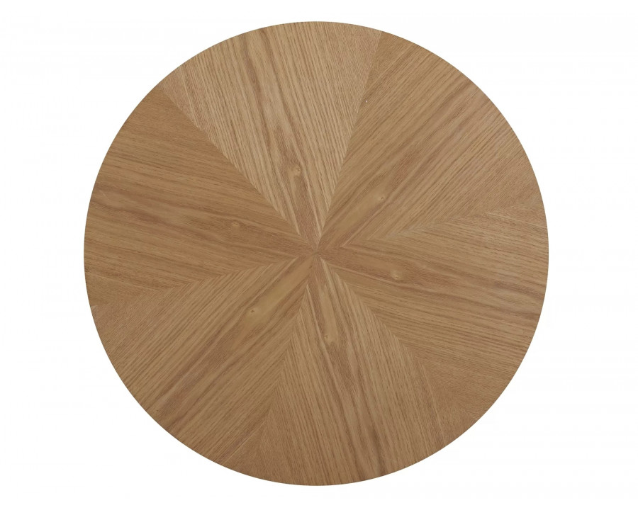 Стіл журнальний кавовий Angel ø60 см Дуб