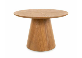 Стіл журнальний кавовий Angel ø60 см Дуб
