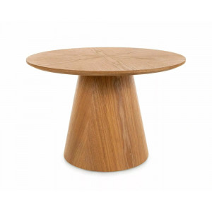 Стіл журнальний кавовий Angel ø60 см Дуб