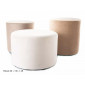 Пуф DOTI B VELVET темний беж BL.40 d.38 DOTIBV40