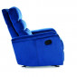 Крісло розкладне JOWISZ VELVET синій BLUVEL 86