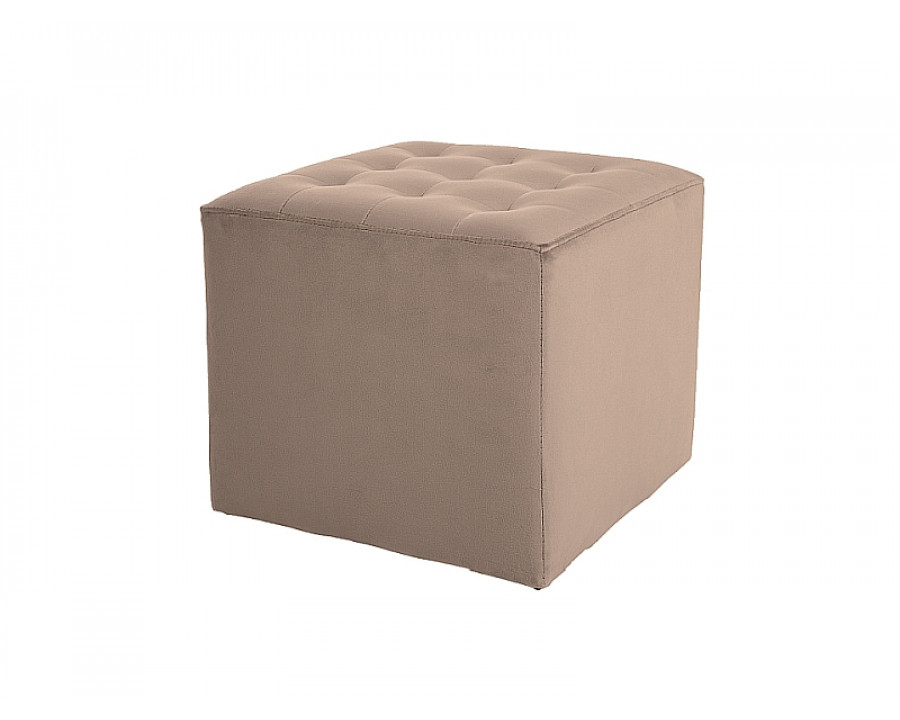 Пуф LORI VELVET беж BLUVEL BLUVEL 28