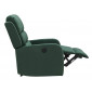 Крісло розкладне PEGAZ VELVET зелений BLUVEL 78